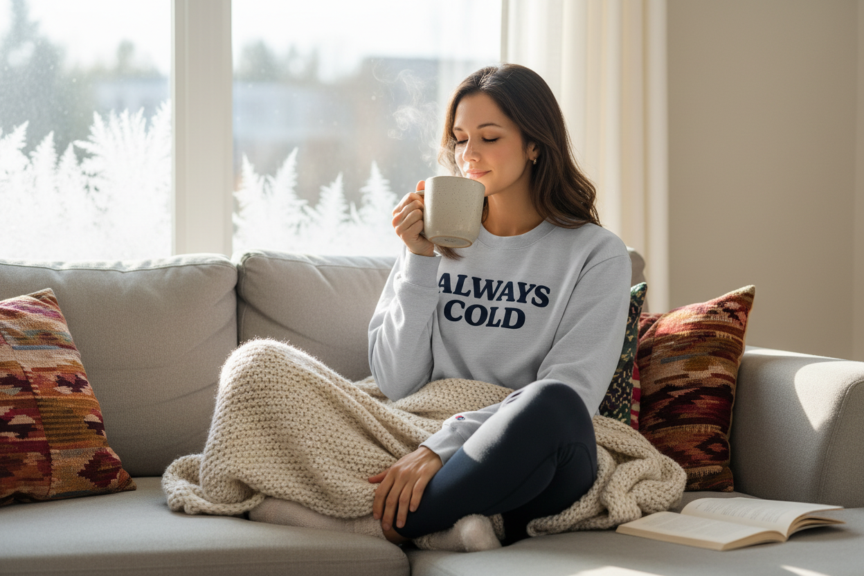 Always Cold Crewneck Lifestyle