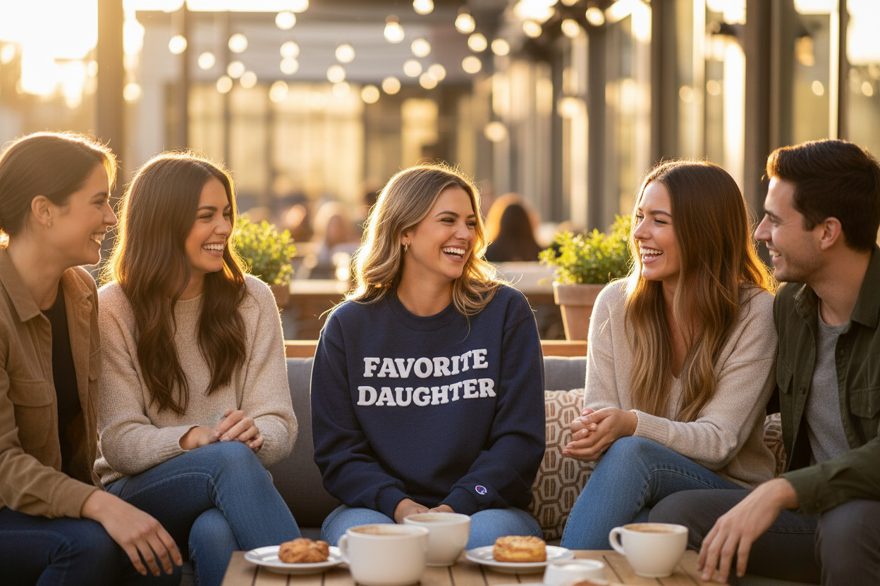 Favorite Daughter Crewneck with Friends